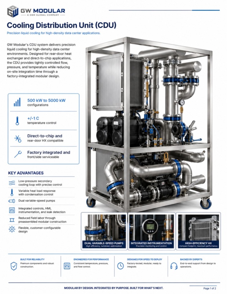 Cooling Distribution Unit